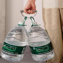 符合人体工程学的塑料袋提手，握感舒适，多功能购物篮支架，适用于杂货袋、水桶等。