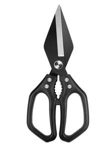 Heavy Duty Stainless Steel Kitchen Shears, Thick & Wide Blade Made Of Alloy Material, Powerful For Cutting Chicken, Duck, Goose And Fish Bones - Multicolor - View 10