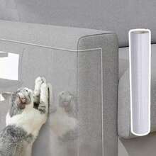 1卷透明家具保护胶带，防猫抓胶带，可粘贴于沙发、门、床、窗户等处。