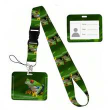 Animal Collection The Vertical Card Holder Horizontal Card Neck Strap Lanyards For Keys Keychain Badge Pass Hang Rope - Multicolor - View 80