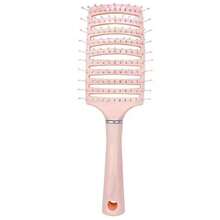 Large Curved Rib Comb, A Hair Root Volumizing Tool For Women, Also Suitable For Men's Slicked-Back And Pompadour Hairstyles, A Massage Comb For Long And Curly Hair. - màu xanh lá - Xem 5
