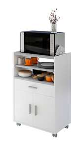 Dmora Carts & Wagons, Shopping Trolleys - White - View 4