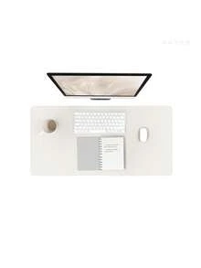 Christmas Decor Leather Desk Mat, Mouse Pad, Non-Slip Desk Protector, Leather Desk Blotter, Computer Desk Mat, Waterproof Desk Pad, Suitable For Office And Home Decor