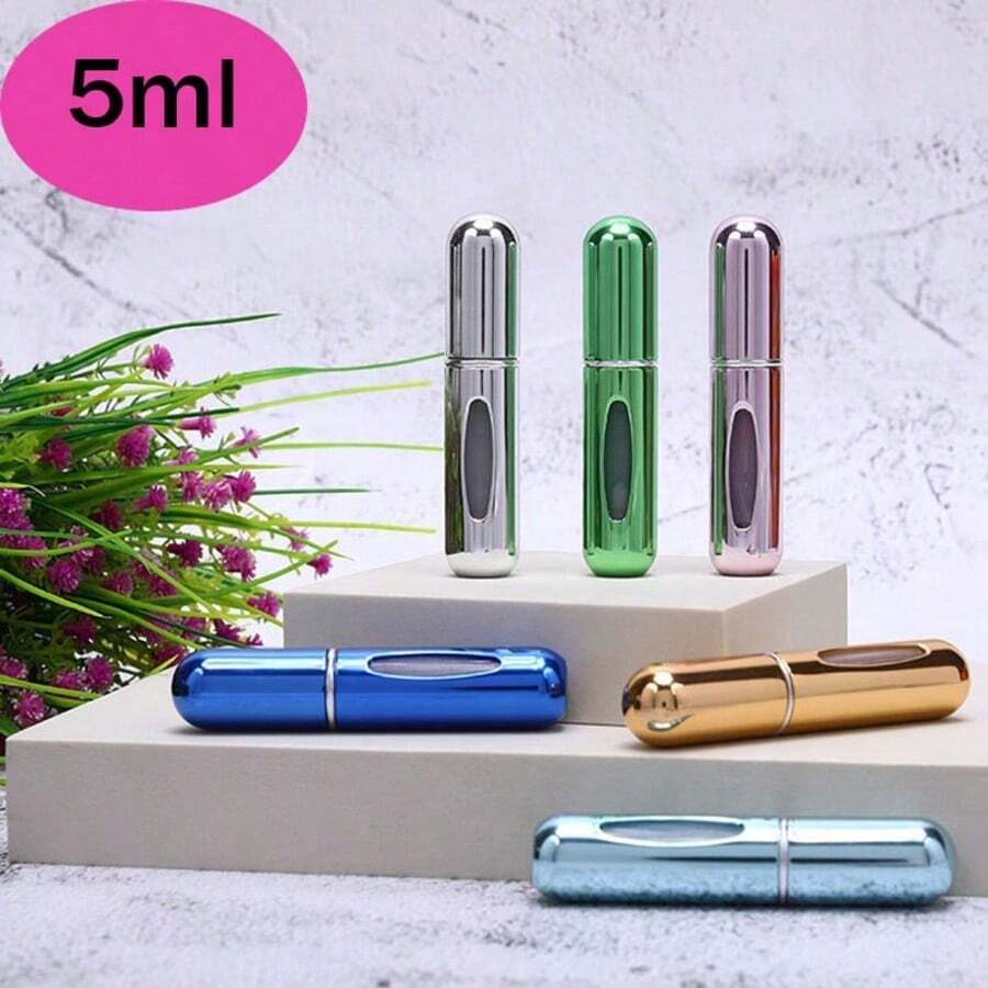 Refillable Perfume Portable Atomizer Bottle Refillable Perfume Spray, Travel Perfume (5ml, 6 Pack) - Nhiều màu - Xem 1