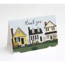 M Market On Mainstreet Realtor Thank You Cards 25 Cards with Envelopes Blank Inside Made in the U.S.A. Neighborhood - como en la foto - Ver 1