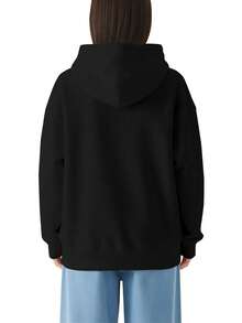 Women Sweatshirts & Hoodies - Black - View 2