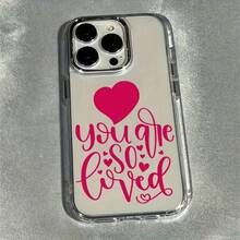 Funda para iPhone 13 con estampado de corazones rosa, compatible con iPhone 17, 16E, 16, 15, 14, 12, 11 Pro Max,  G05/G22,  Pixel 7,  Galaxy A04/A16/S20/S21/S22/S23/S24 y Honor X Series. Cuenta con un marco metálico plateado para la cámara y una funda blanda transparente de TPU.Accesorios Y Regalos Para Fundas De Teléfonos Móviles, La Mejor Opción De Regalo Para Año Nuevo/San Valentín, Para Novios/novias/familiares/amigos Cercanos - transparente - Ver 3