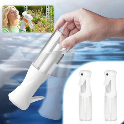 2PCS High Pressure Spray Bottle Pot Toner Emulsion Essence Bottled Plant Flower Ultra-Fine Atomized Disinfection Sprayer Hair Spray.