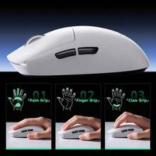 MCHOSE A7 Ultra Wireless Gaming Mouse Pixart3950 High-Precision Sensor Lightweight Design 8000Hz Polling Rate Realtek Master - A7V2 Pro 玫瑰紅 - 查看 5