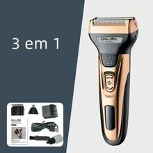 3-In-1 Electric Shaver, Trimmer, And Hair Remover For Hair, Nose, Beard, And Body - 三合一刮鬍機 - 查看 5