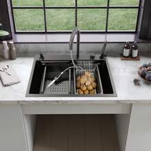 YUNRUX Kitchen Sinks - Black - View 7