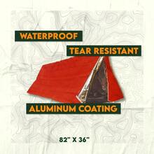 SE ET3683 Emergency Outdoor Tube Tent with Steel Tent Pegs - como en la foto - Ver 6