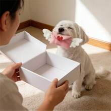 Hollypet Valentine's Day Squeaky Dog Doll, Pink Love Letter Plush Doll, Expressing Love And Confession, Interactive Dog Doll, Suitable For Training And Playing, Durable And Chew-Resistant, Cute Plush Pet Doll With Sound, Suitable For Small, Medium And Large Dogs - Pink - View 9