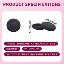 Replacement And Repair Cap For Gamepad Joystick Without Disassembly And Easy Installation - Multicolor - View 2