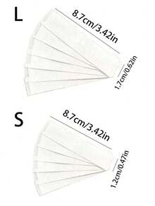 36pcs Women's Anti-Slip Adhesive Pads, Double-Sided Tape, Anti-Flashing Pads, Chest Anti-Slip Pads, Bra Strap Anti-Slip Pads, Suitable For Low-Cut Dresses And Blouses, Strapless Dresses Anti-Slip Pads, Girl Gifts, Travel & Camping Supplies, School Supplies - Multicolor - View 10