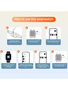 Reloj Inteligente Nuevo 2026, Compatible con iOS/Android, Resistente al Agua 1ATM, Soporta Conteo de Pasos/Llamadas Inalámbricas/Recordatorios de Notificaciones, Pantalla Dividida/Calculadora, Reloj Inteligente de Moda con Esfera Personalizable, Regalo Unisex para el Día de San Valentín - Multicolor - Ver 7