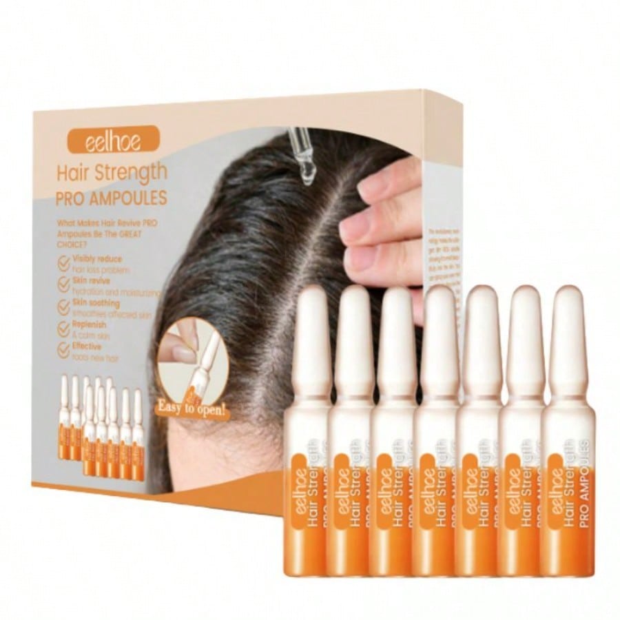 Set de 7 Ampollas Capilares Nutritivas para Fortalecimiento Intensivo