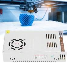 Fuente de Alimentación de Interruptor, Adaptador de Controlador de Barra de Luz de Pantalla LED de Aleación de Aluminio S-360-12(12V/30A/360W) - Plateado - Ver 2