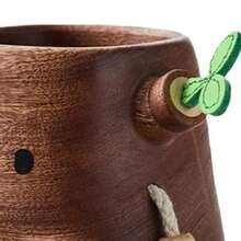 Pencil Holder Large Capacity Stump Organizer Pencil Cup Pen Holder for Table for Brushes Dried Flowers Home School Office Farmhouse Bookshelf Bedroom Vanity - Como imagen - Ver 6