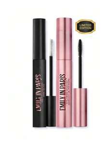 Set De Maquillaje Edición Limitada Máscara y Gel Para Cejas Emily - Blanco y Negro - Ver 1
