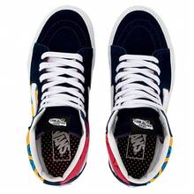 Vans SK8-HI High-Top Patterned Casual Canvas Shoes For Men And Women.