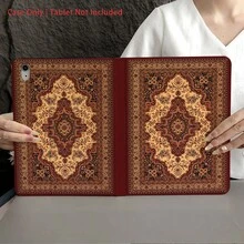 1 件装保护套，带笔槽，兼容 iPad 10.9/10.2/Air 第五代/Pro 11/第十代/9.7/Air 2/iPad（第七代）/iPad（第八代）/iPad Air 4/5/iPad Pro 11/iPad 第十代 10.9 英寸（2022 年款）智能保护套/iPad Air 13（M3 2025 年款）/iPad Air 11（M3 2025 年款）/iPad Air 11（M3 2025 年款）/iPad 11（A16 2025 年款）/Galaxy Tab S10+/S9/A9，具备自动睡眠/唤醒功能 - 彩色 - 查看 9