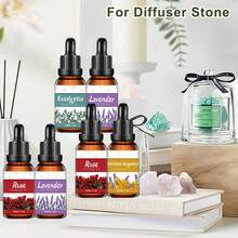 1 pièce flacon de 100% huile essentielle de lavande pure 30ml/1 pièce once liquide - convient pour les diffuseurs d'aromathérapie, les humidificateurs, la méditation - fabrication de bougies DIY avec une fragrance apaisante convenant aux hommes et aux femmes, emballage thème végétal avec compte-gouttes, cadeau de Noël et du Nouvel An - Différents parfums - Voir 1