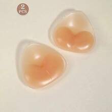 1对优雅硅胶胸垫 - 隐形、可重复使用、加厚设计，适用于比基尼挂脖式文胸，增强无痕内衣效果，柔软舒适的女士内衣配件 - 彩色 - 查看 11