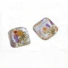 Dried Pressed Flowers for Resin Handicraft DIY Resin Flower Handicraft DIY 1 PURPLE - Morado - Ver 1