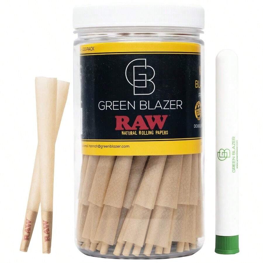 RAW Cones Black King Size: 100 Pack - 如圖所示 - 查看 1