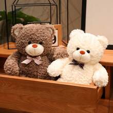 1个情人节礼物糖果色泰迪熊毛绒娃娃，柔软可爱，可作抱枕，家居装饰，送给女朋友、闺蜜、孩子的生日礼物 - 彩色 - 查看 7
