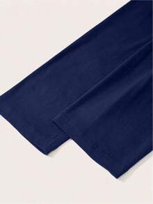 Valentine Outfits For Women, BE GOOD, DO GOOD, GO BILLS, Casual Oversized Long Sleeve Sweatshirt, Sporty Style, Game Day Look, Essentials Hoodie - Màu xanh hải quân - Xem 4