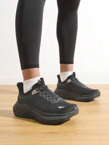 Hands-Free Slip-On Sneakers For Women – All-Day Comfort For Walking, Running, Gym & Athletic Wear Comfortable Women's Walking Shoes With Cushioning ActiveBreeze Non-Slip Running And Tennis Sneakers | Breathable Athletic Shoes For Gym Workouts - Black - View 12