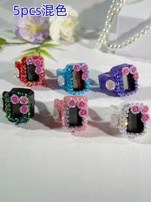 New Customized Flower Ring Electronic Counter, Multiple Colors Available, Practical, Arabic Ramadan Electronic Counter With Clear Display, Suitable For Ramadan Prayer Counting, Sports Counting, Business Counting, Scenic Area People Counting, And Various Scenarios - Multicolor - View 16