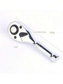 72-Tooth High Torque Ratchet Wrench, Professional Short Handle Repair Tool, Dual Direction Quick Tightening, Suitable For Various Flywheel Sockets, Essential For Auto Repair And DIY - Multicolor - View 9