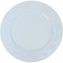 Platos Base de 13 Pulgadas 6 Piezas Platos Base Redondos Vajilla de Servicio para Bodas Fiestas Azul - Azul Floral Azul - Ver 1