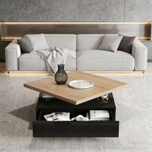 Coffee Tables - Walnut + Particle Board - View 1