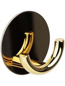 EstiloAcero Inoxidable + Aleación de Zinc Gancho Colgante Suspensión Colgante Puerta Cocina Pared Baño Uso(Dorado)Versión mejorada - 1 - Ver 1