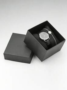 1个塑料方形单只手表展示盒，收纳盒（不含手表），房间装饰 - 彩色 - 查看 4