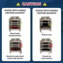 Reusable Thick Oven Bottom Mat, Also Suitable For Microwave Drip Oil Pad - Multicolor - View 10