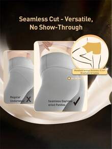 Whisper Invisible Seamless Menstrual Period Panty Liners (Regular) - M-L Size, 3 Pcs - Multicolor - View 5