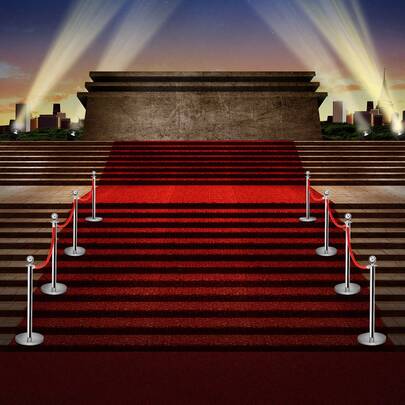  COSTWAY 6-Piece Crowd Control Stanchion, 3  Ropes & 6 Stanchions Set, Stainless Steel Posts, Crowd Control Barrier With Cement Base & 5ft Velvet Rope, For Theater Wedding Party Ticket Offices, Silver