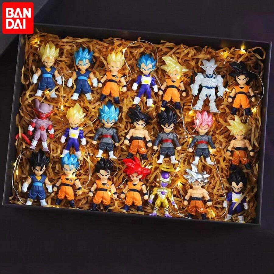 bandai Set de modelos de personajes de anime de 5.5-9cm/2.17-3.54in - Super Guerrero, Son Gohan, Piccolo, Majin Buu Modelos de caja ciega de PVC | Regalo perfecto - Cumpleaños, Aniversario, Graduación, Regreso a la escuela, Temporada de bodas y regalos festivos, Adecuado para fans, coleccionistas, exhibición, recuerdos de fiesta con temática de anime y accesorios de cosplay, regalos de juguetes coleccionables - Multicolor - Ver 1