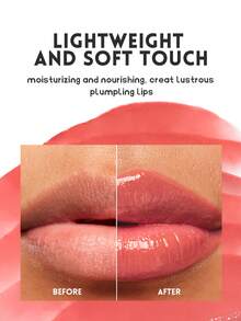 Pudaier 保湿防水唇膏，带镜子 - 光泽柔滑妆效，适合所有肤质 - 多支装，成人浆果色调，奶油质地，打造丰盈亮泽双唇 - #01 - 查看 4