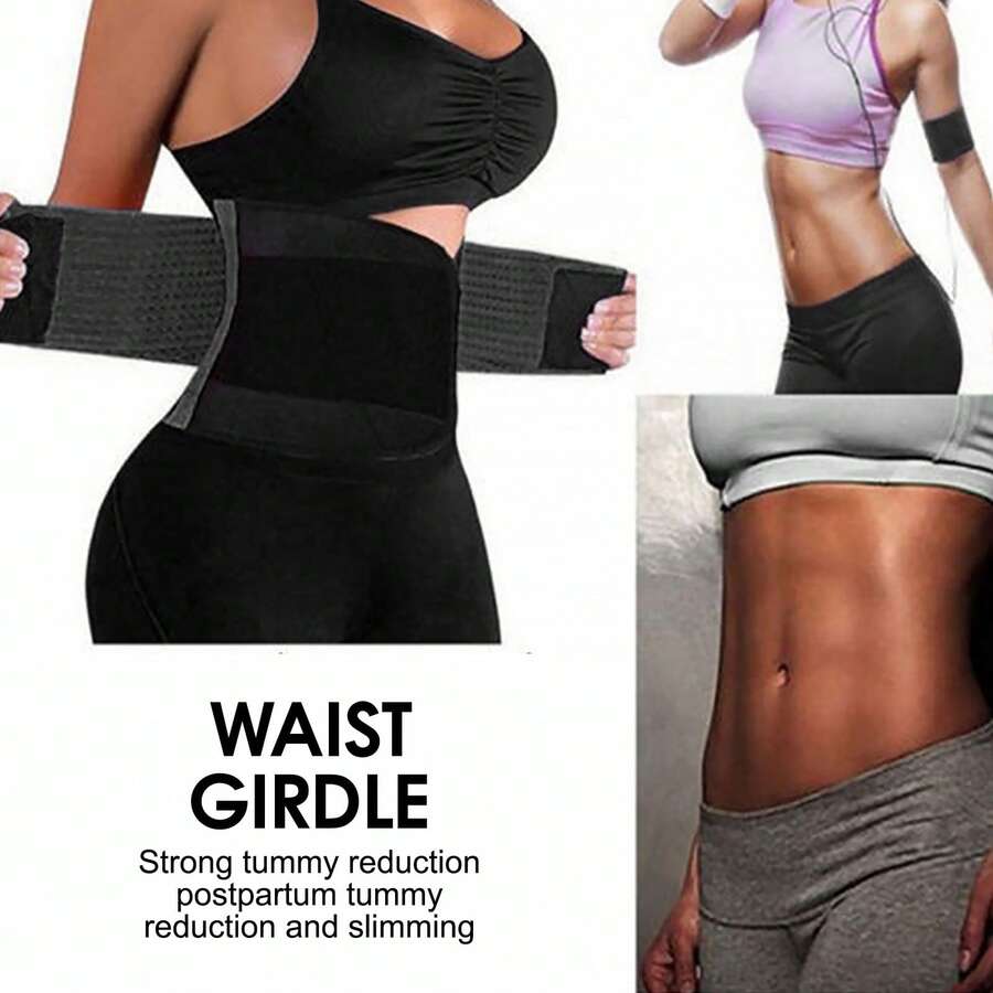 Unisex Breathable Elastic Waist Belt, High Elasticity Compression Design - Multicolor - View 1