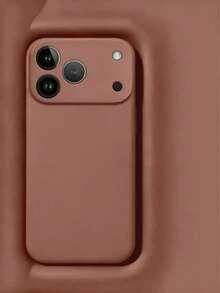 Shockproof Anti-Fingerprint Silicone Phone Case Compatible With Apple 17/16/15/14/13/12 Pro Max, S23 Ultra, Redmi Note 11, OPPO Phones, Apple 17/Apple 17 Pro/Apple 17 Pro Max, Kindle Apple 13, Kindle Apple 16, Black Beauty, Apple 17 Pro Max Phone Case For Friends, Honor Magic 7 Lite, Oppo A40, Apple 13 Phone Case, Apple Phone Case, Phone Cover, Phone Accessories, A56 5G, Phone Case, Apple 13 Mini Phone Case, Valentine's Day Gift, New Year Gift - Brown - View 11