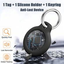 2026 1/2-5/6 Packaging, Suitable For Air Tag, GPS Smart Tracker, Quick Locate Valuables, Compatible With Find My ( Only), 1-Year Battery Life, Ideal For Remote Tracking Of Vehicles, Pets, Wallets, Keys, Luggage, And Other Important Items - Black - View 5