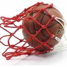 Basketball Net 12 Loops Thicker Ropes Weaved All Weather Bright Coloured Endurable Polypropylene - 1 PCS Red White - View 4