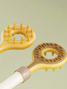 1pc Dual-Sided Extendable Back Scratcher, Multi-Functional Back Scratching Tool, Long Handle Home Itch Scratcher, Household Essential - Multicolor - View 7