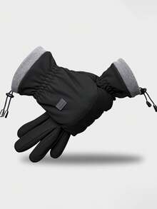 Winter Ski Gloves, Outdoor Cycling Gloves, Warm Touchscreen Gloves, Waterproof Windproof Thick Snow Gloves For Men And Women, Suitable For Cold Weather Skiing, Running, Driving, Hiking, Snowboarding - Multicolor - View 15